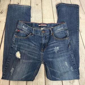 Tommy Hilfiger Revolution Slim Dark Wash Jeans 18 Adjustable